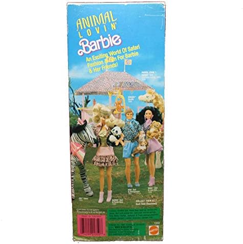 Mattel Barbie Doll Animal Lovin' 1988