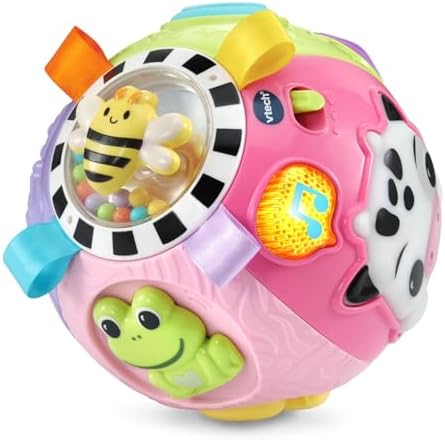 VTech Baby On-The-Moove Activity Ball with Textures Orange