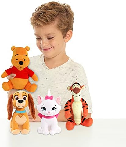 Disney 7.2-inch Winnie the Pooh Beanbag Plush Super Fabric for Ages 2 Up by Just Play