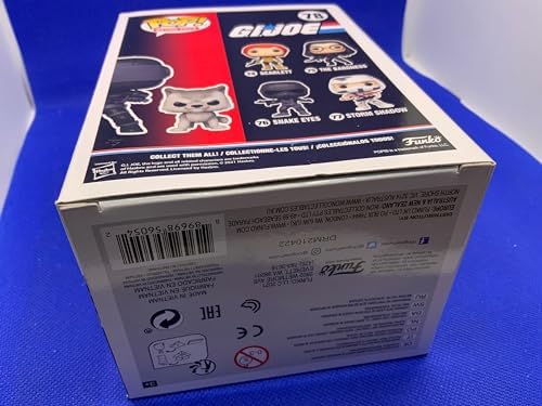 Funko Pop Retro G.I. Joe Snake Eyes with Timber 78 Funko Shop