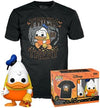 Funko POP Tee Disney - Halloween Donald Duck - Glow in The Dark - Small - S - T-Shirt - Clothes with Collectable Vinyl Figure