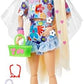 Barbie Extra Doll with Platinum Blonde Hair Blue Paisley-Print Jacket Pet Chihuahua