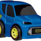 Little Tikes Crazy Fast Cars 2-Pack Hatch Rods Hatch Back Car Themed Pullback Toy Vehicle