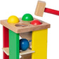 Melissa & Doug Melissa Doug Deluxe Pound and Roll Wooden Tower Toy With Hammer - Pound A