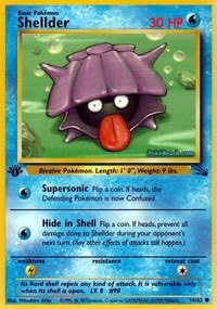 Pokemon - Shellder 54 - Fossil