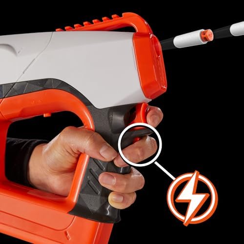 Nerf Pro Sender Half-Length Semi Automatic Dart Blaster 150 FPS 30 Nerf Pro Half-Length