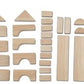 Melissa & Doug Melissa Doug Standard Unit Solid-Wood Building Blocks With Wooden Storage