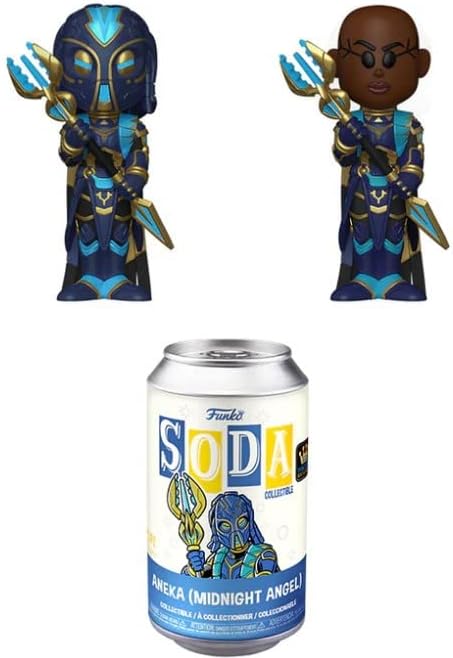 Funko Vinyl Soda Black Panther Wakanda Forever - Aneka Midnight Angel with Chase Styles