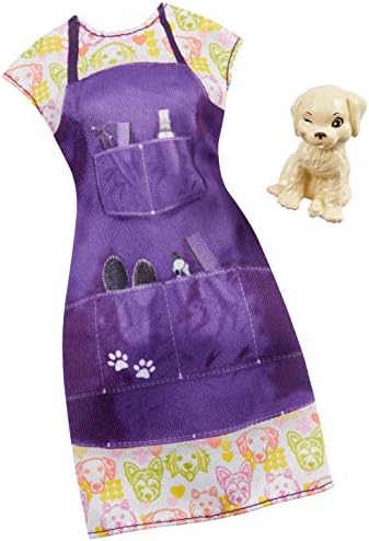 Barbie Clothes - Career Outfit Doll Pet Groomer with Puppy