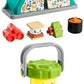 Fisher-Price Baby Developmental Toy S'More Shapes Camping Tent Block Sorting Activity for
