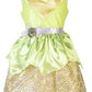 Disney Princess Tiana Dress Costume for Girls Perfect for Party Halloween Or Pretend Play