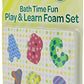 Crayola My First Crayola Bath Time Play Learn Foam Set Bath Letters and Numbers for