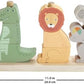 Fisher-Price Wood Baby Toy Stack Sort Animals 10 Wooden Pieces for Developmental Play for