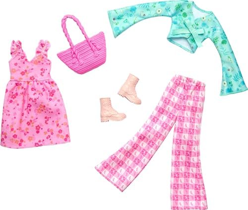 Barbie Fashions 2-Pack Clothing Set 2 Outfits for Fashion Doll
