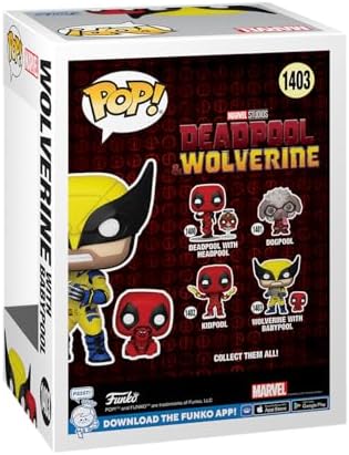 Funko POP Buddy Deadpool Wolverine - Wolverine with Babypool - Collectable Vinyl Figure