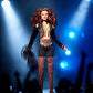 Barbie Signature Gloria Estefan Doll in Gold and Black Fashion and with Microphone Gift