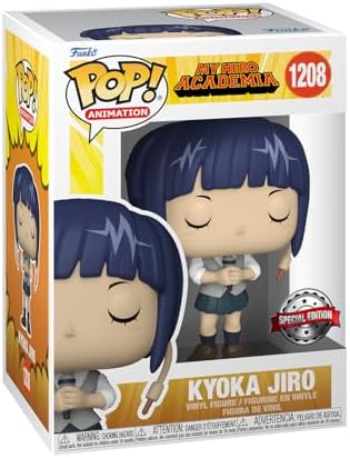 Funko POP Tee MHA - Jirou with Mic - Extra Large - XL - My Hero Academia - T-Shirt - Clothes with Collectable Vinyl Figure