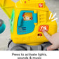 Fisher-Price Baby Toddler Learning Toy Count Stack Crane with Blocks Lights Music Sounds