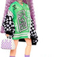 Barbie Extra Doll with Crimped Lavendar Hair Brown Eyes 15 Toy Pieces Include Pet Puppy