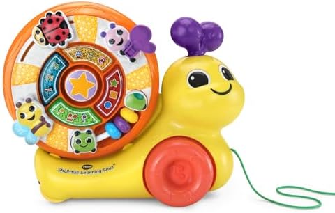 VTech Shell-Full Learning Snail Pull Toy for Toddlers