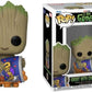 Funko POP Marvel I Am Groot Groot with Cheese Puffs Bundled with Compatible Box Protector