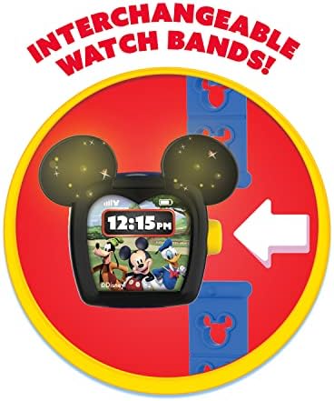 Disney Junior Mickey Mouse Funhouse Toy Watch for with Lights and Sounds Officially