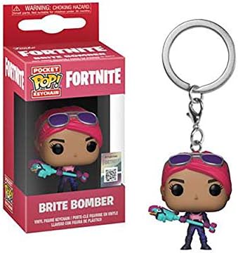 Funko 36969 Pop Keychain FortniteBrite Bomber Multicolor