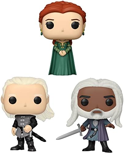 Funko POP TV House of The Dragon- Alicent Hightower Daemon Targaryen and Coryls Velaryon