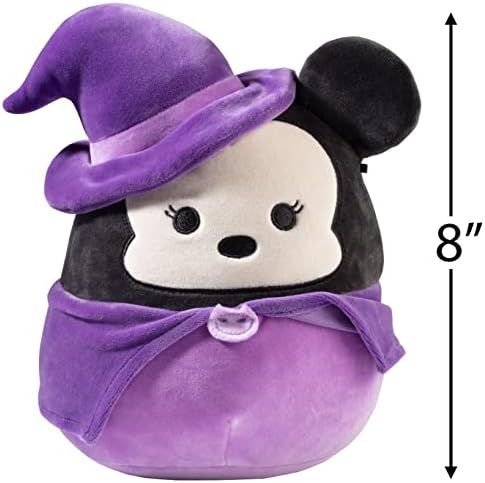 Squishmallows 8 Minnie Mouse Witch - Official Kellytoy Disney Plush