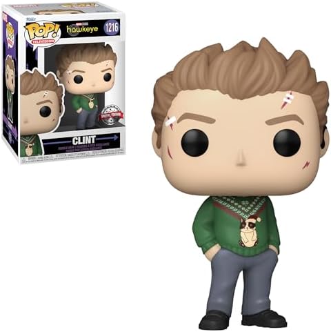 Funko POP 1216 Hawkeye - Clint Barton Christmas Sweater Pop Vinyl - Target