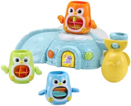 VTech Splash and Whirl Playtime Penguins Bath Toy for Toddlers