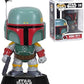 Funko Pop Star Wars Boba Fett 08 Vinyl Bobble-Head Figure Bundled with Pop Box Protector