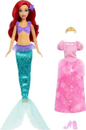 Mattel Disney Princess Ariel 2-In-1 Mermaid To Princess Doll