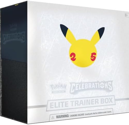 Pokemon Trading Card Game Celebrations Elite Trainer Box Multicoloured