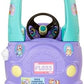 Little Tikes Bluey Grannies Car Coupe with 2 Bluey Foot-to-Floor Ride-On for Boys and