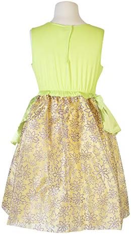 Disney Princess Tiana Dress Costume for Girls Perfect for Party Halloween Or Pretend Play