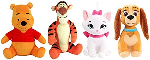 Disney 7.2-inch Winnie the Pooh Beanbag Plush Super Fabric for Ages 2 Up by Just Play