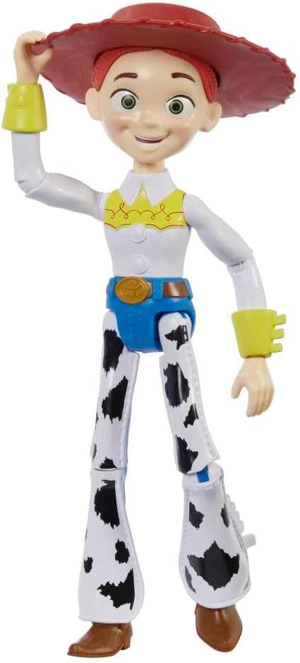 Mattel Disney and Pixar Toy Story Large Action Figure Posable Jessie in Signature Cowgirl
