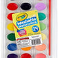 Crayola 24 Ct Washable Watercolors Easy to Clean Up 24 Bright Washable Watercolor Paints