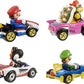 Hot Wheels Mario Kart Set of 4 Die-Cast Toy Cars with Attached Character Drivers Includes
