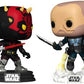 Funko Pop Star Wars Clone Wars Darth Maul vs Pre Vizsla 2-Pack