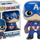 Funko POP Marvel Captain America 3 Civil War Action Figure - Captain America