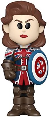 Funko Vinyl SODA Marvel What If - Captain Carter - 16 Odds for Rare Chase Variant - Marvel Comics - Collectable Vinyl Figure