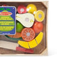 Melissa & Doug Melissa Doug Cutting Fruit Set - Wooden Play Food Kitchen Accessory Multi