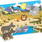 Melissa & Doug Melissa Doug Wooden Peg Puzzle