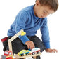 Melissa & Doug Melissa Doug Magnetic Car Loader Wooden Toy Set With 4 Cars and 1