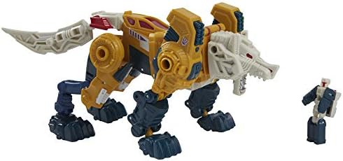 Transformers 2021 Modern Figure in Retro Packaging Decepticon Headmaster Weirdwolf with
