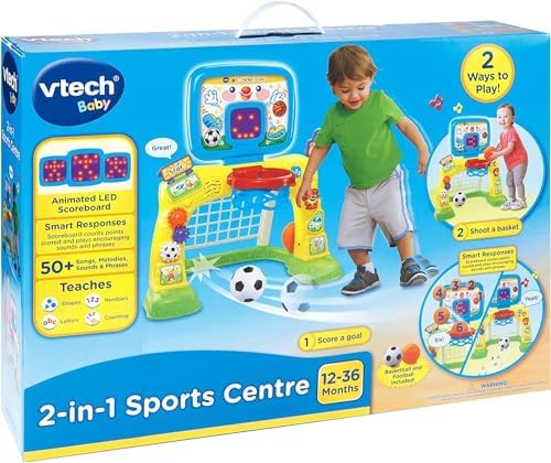VTech 3-in-1 Sports Centre Baby Interactive Toy