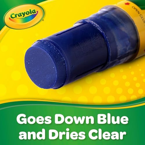 Crayola Washable Glue Sticks Art Tools 12 ct. Great for Classroom Projects