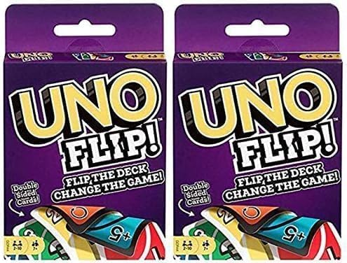 Mattel Uno Flip Card Game Combo Pack of 2